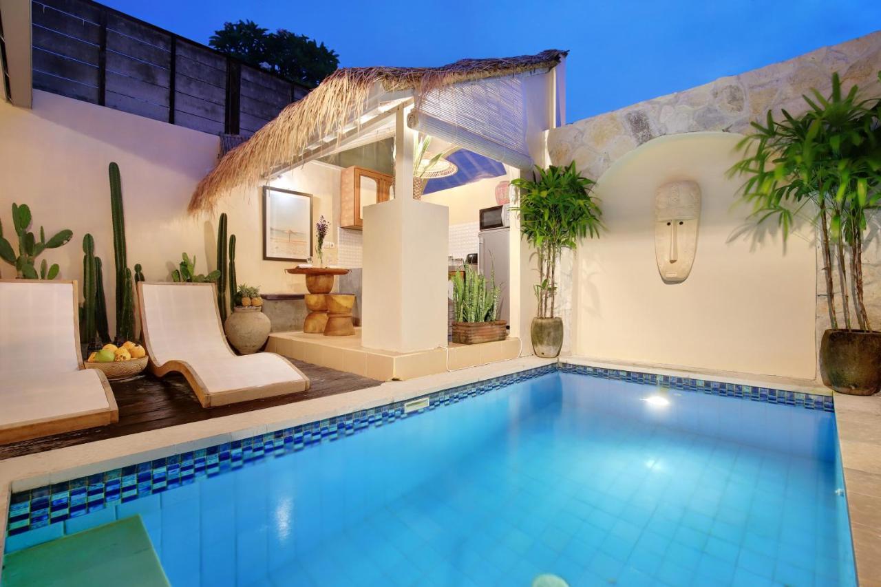 Seminyak Beach Bungalow Studio Villa 1 With Private Pool Sbb1 Екстериор снимка