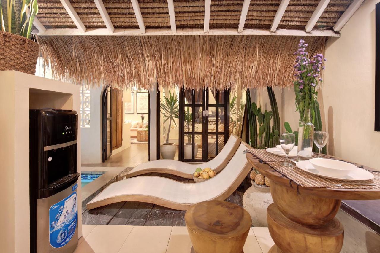 Seminyak Beach Bungalow Studio Villa 1 With Private Pool Sbb1 Екстериор снимка