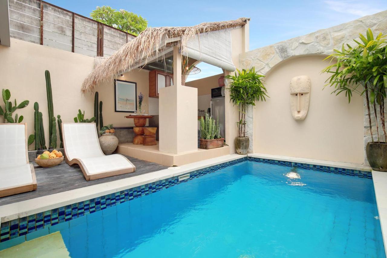 Seminyak Beach Bungalow Studio Villa 1 With Private Pool Sbb1 Екстериор снимка